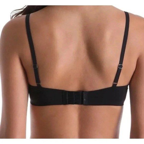 32B DKNY DK2006 Sheer Lace Lightweight Push Up Underwire Bra Black NWT - Picture 5 of 5